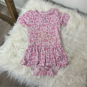 Lev Baby Jewels Skirted Bodysuit
